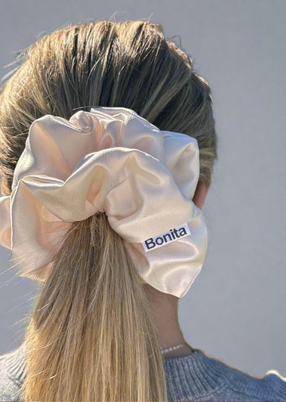 Ivory Cream - Large Scrunchie