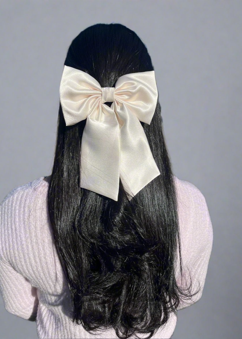 Ivory Cream - Coquette Bow